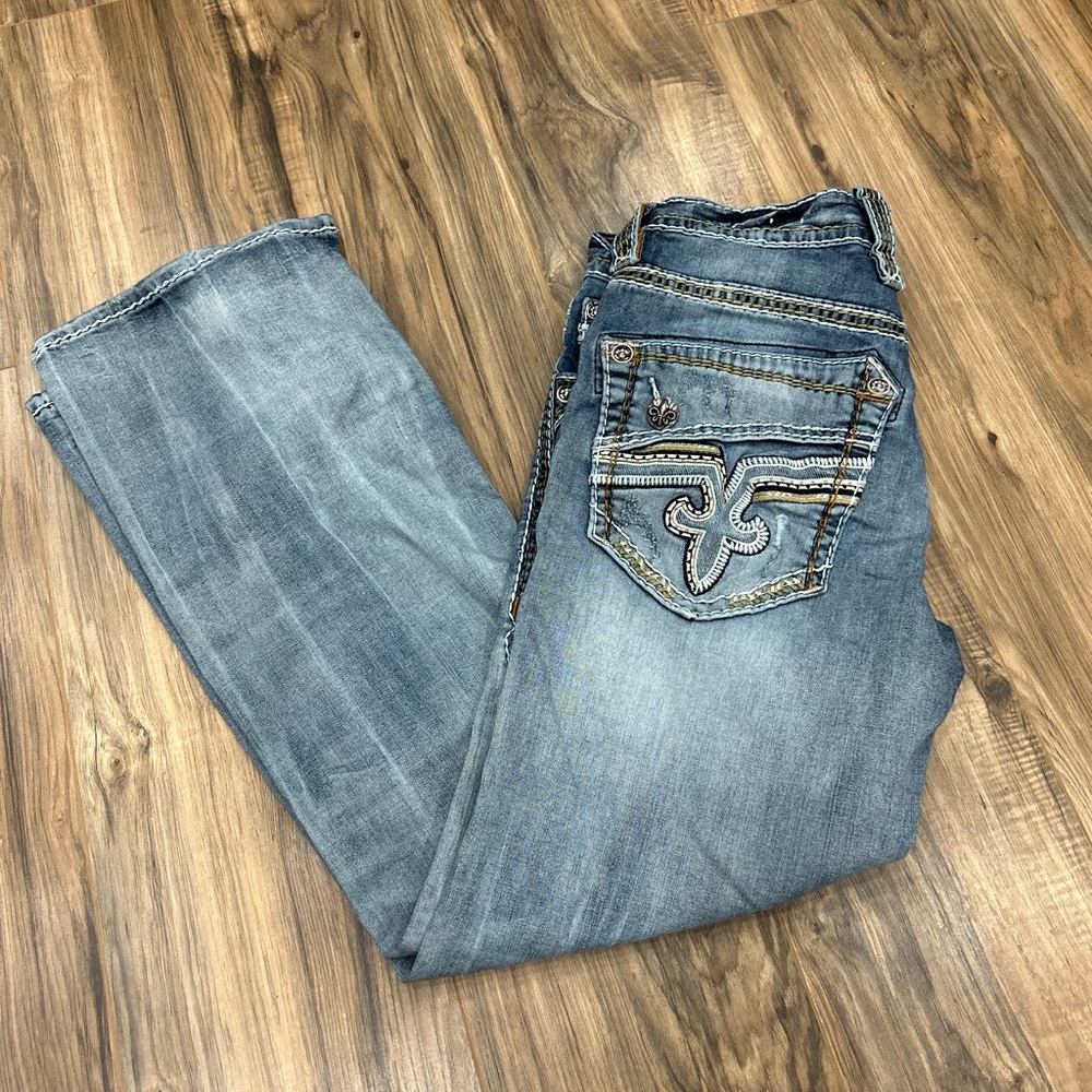 Men’s Rock Revival Lester Bootcut Jeans
